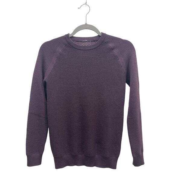 Lululemon Simply Wool Sweater Black Cherry Sz XS - Picture 2 of 10